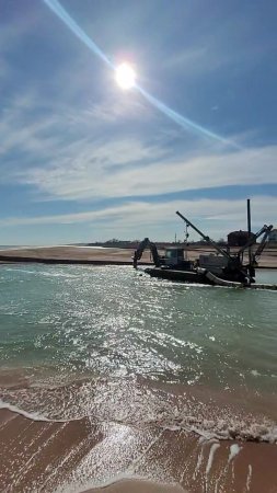 Невероятно красивое место на Азовском море. Пересыпское гирло.