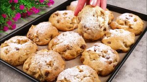 Пеку печенье, когда есть яблоки! Очень вкусно! Рецепт печенья к чаю