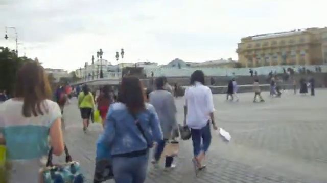 Дорога до Красной Площади с партнерами,директорами.