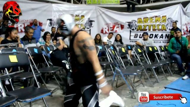 Lucha libre arena Azteca budokan: lucha real Warrior junior y mexica vs lunatik fly y ovett JR смотреть онлайн