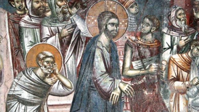 11. Страсти по Евангелию от Матфея. Иисус перед Пилатом смотреть онлайн