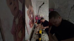 а сильный -это про Еву 😌 доброго всем дня друзья 💪 👸 🙂 #евасма1 #папасаша