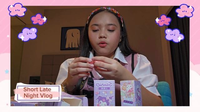 Mini Vlog- Sanrio Blind Box Unboxing in Malaysia♡ Klarylle May Malaysia Vlog