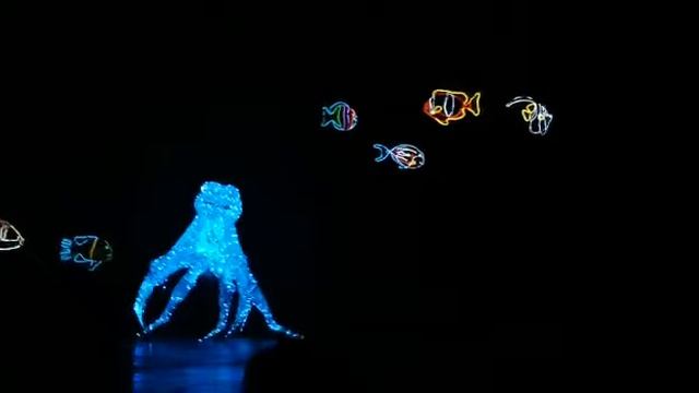 OCTOPUS and NEON FISH, Nikolai Zykov Theatre (Moscow).