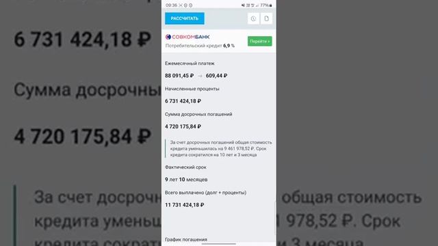 Как рассчитать выгоду от досрочного погашения ипотеки и ее рефинансирования? смотреть онлайн