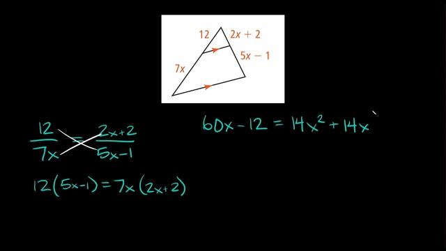 Find Triangle Side Lengths With Parallel Lines | Proportions | Geometry | Eat Pi смотреть онлайн
