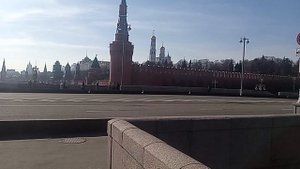Москва. Большой Москворецкий мост. 14.04.2025 г.