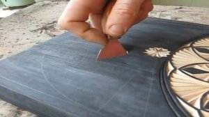 хорошый  Резец топорик для геометрической резьбы