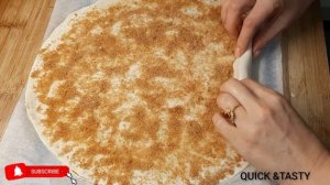 УШКИ - 5 мин и готова вкуснейшие ушки из слоёного теста😋