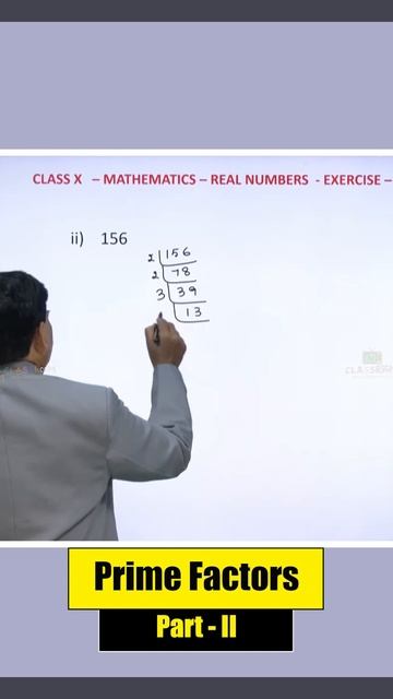 Prime Factors - Part - 2 | Mathematics |#Classroomtv