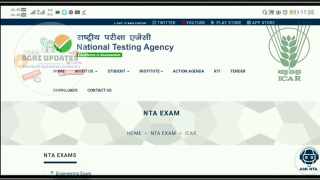 ICAR 2021 EXAM | ICAR 2021 Expected date | kab hoga ICAR Exam? | ICAR 2021 UG/JRF/SRF Exam date?