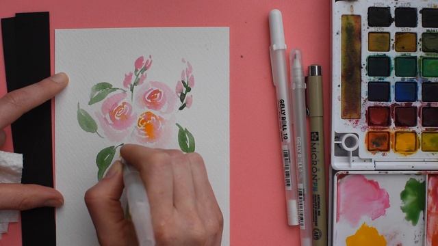 Watercolor Bouquets with Melissa Esplin смотреть онлайн