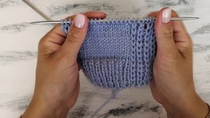 Как сделать петлю для пуговицы на цельновязной планке.