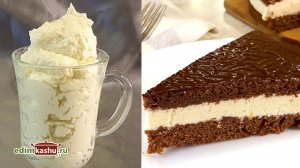 Крем с манкой для торта. Вкусный, нежирный, нежнейший лимонный крем!