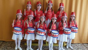 Мажоретки барабанщицы- детский сад г. Екатеринбург