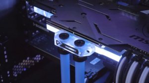 Corsair Obsidian 1000D X EKWB Custom Dual Loop Water Cooling PC Build Highlight