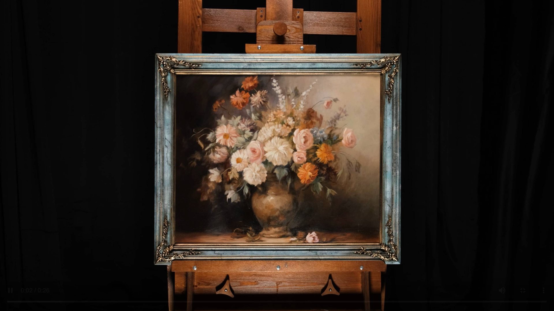 София Торнтон "Букет в вазе" смотреть онлайн