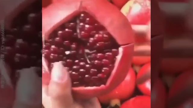 Как правильно разрезать гранат