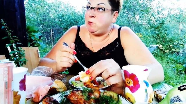 А шашлычки удались/Мукбанг