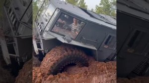 UVAT MAMONT вездеход на мостах газ 66