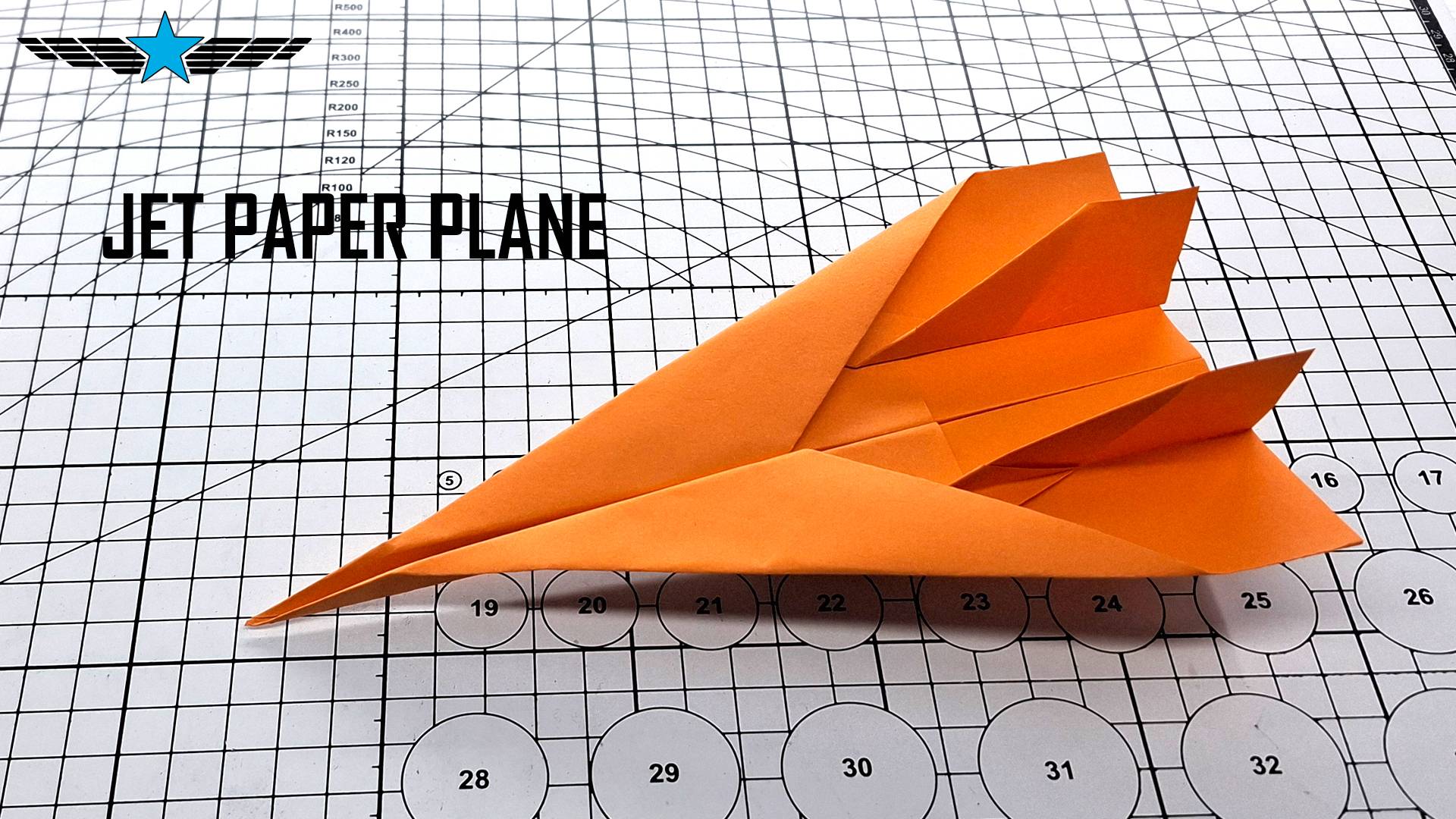 Как создать реактивный самолет - легкий и быстрый самолет оригами! смотреть онлайн
