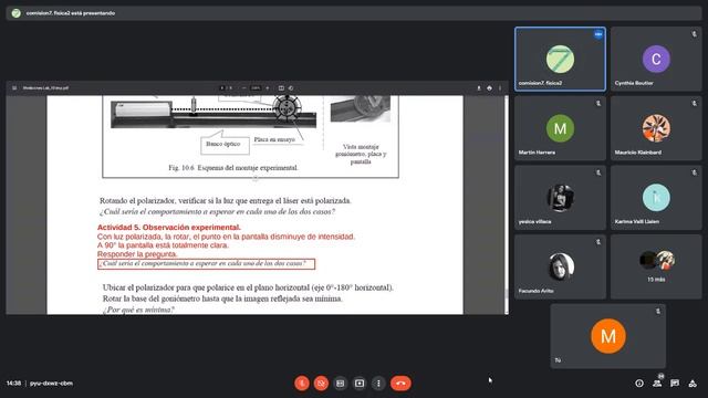 Física 2, Laboratorio 9 11/6/2021 смотреть онлайн