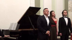 Русская народная песня -  Ах, ты, душечка  -  Андрей Кузнев, хоровой театр Бориса Певзнера