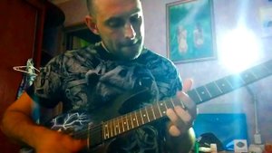 Кипелов Я свободен соло на электрогитаре кавер