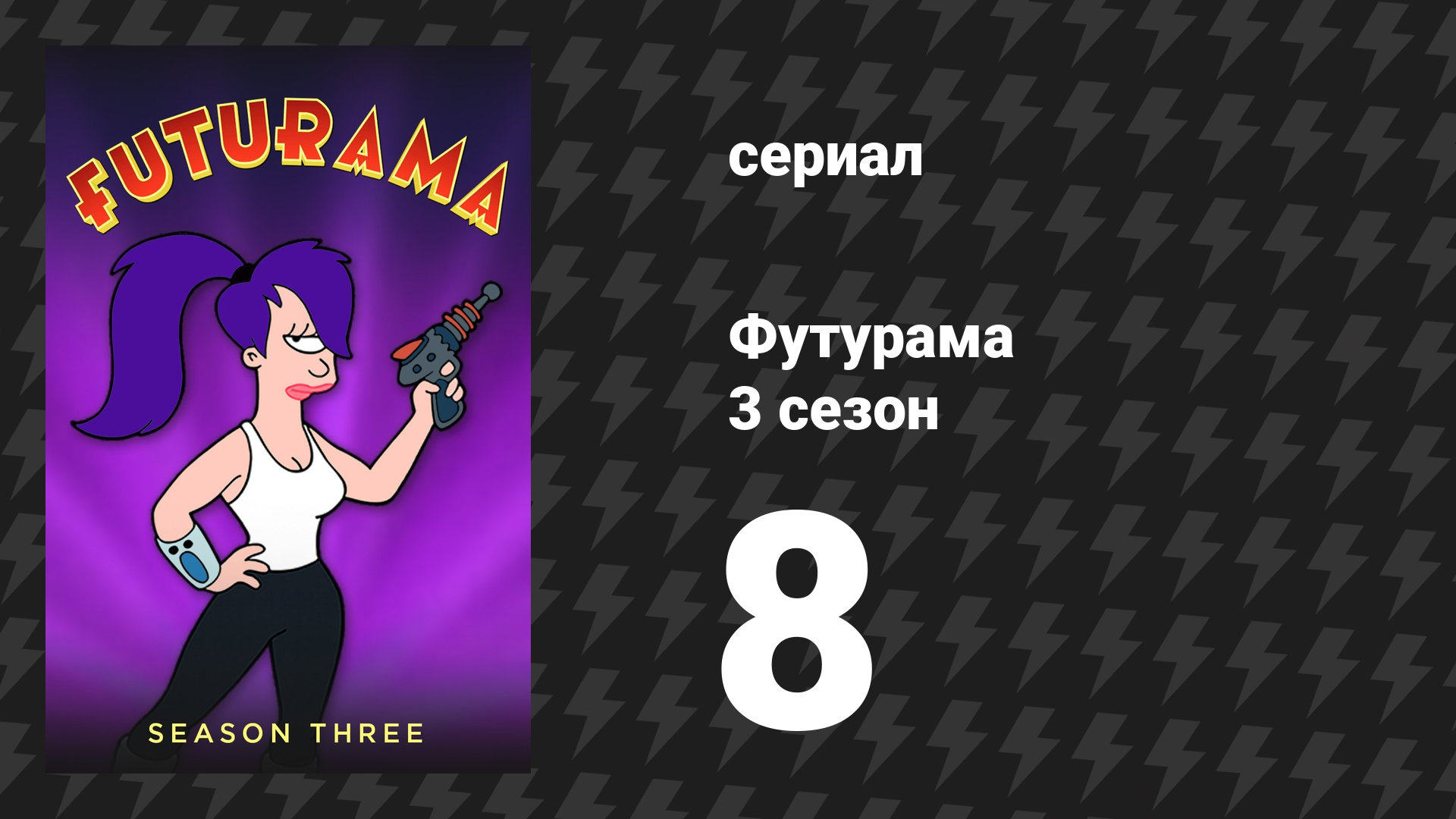 Футурама 3 сезон 8 серия Правила Компьютерного Дома мультсериал 2001