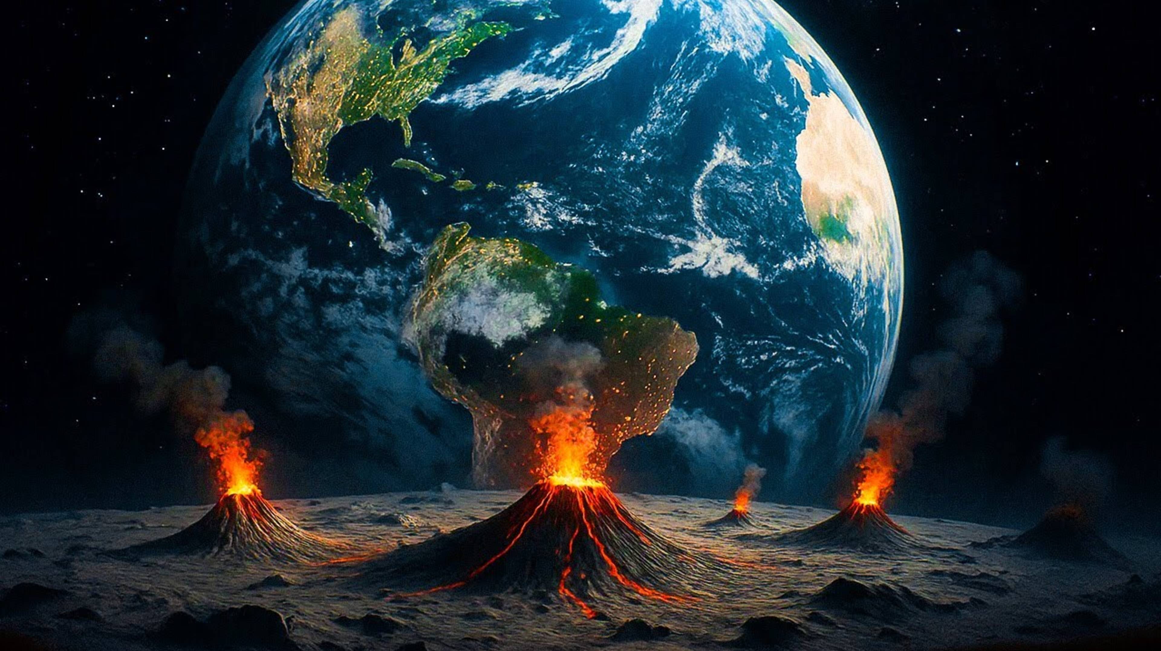 Ученые готовы раскрыть секрет вулканов на Луне(720P_HD) смотреть онлайн