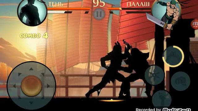 Прохожу Осу в Shadow Fight 2 на интерлюдии смотреть онлайн
