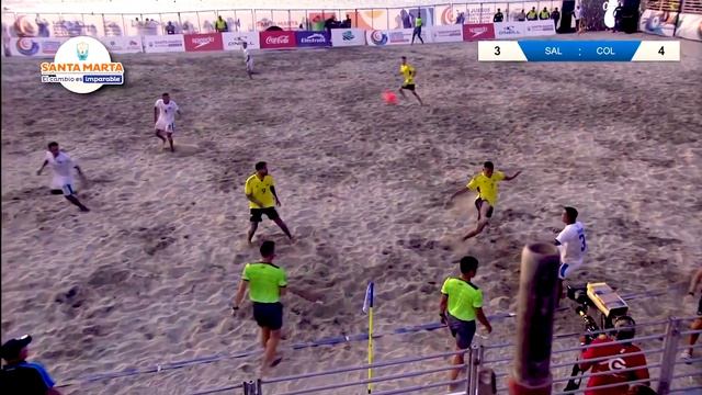 Futbol de Playa | El Salvador 5 Colombia 4 | Goles смотреть онлайн