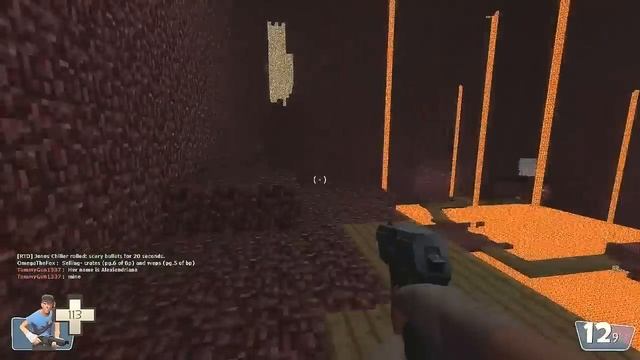 Lets Play - Team Fortress 2 - Minecraft Map Team Deathmatch 1 of 5