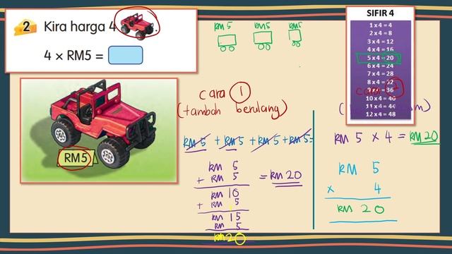 Matematik Tahun 2 - Darab Wang смотреть онлайн