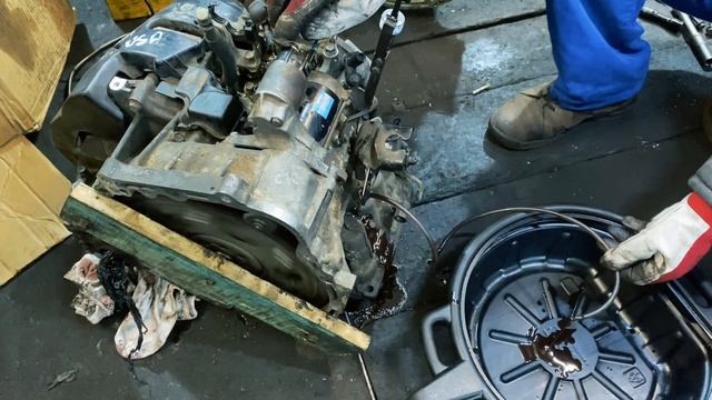 Тест масляного насоса АКПП AISIN U250E Camry 40 2.4L