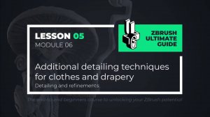 6-5 Other detailing tips for clothes and drapery