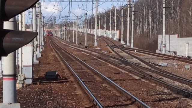 МЦД-1 D1 современный поезд ЭГ2Тв Иволга смотреть онлайн