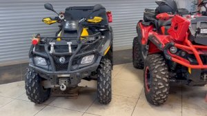 Собрали все три поколения квадроциклов BRP