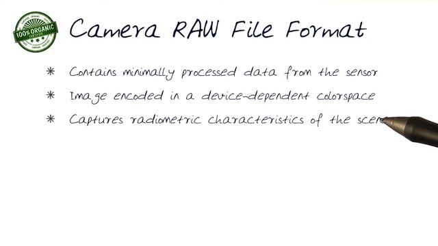 Camera RAW File Format смотреть онлайн