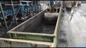 Процесс разгрузки и очистки полувагонов