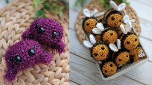 Вязовлог #8. Блестящие игрушки из Yarnart Christmas, Adelia Brilliant и Kartopu simli kristal