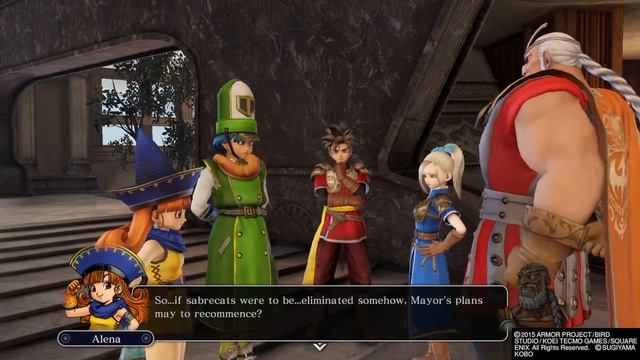 DRAGON QUEST HEROES: The World Tree's Woe and the Blight Below Rattling the Sabres -Start-