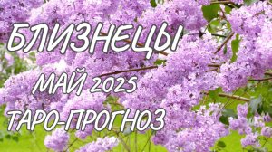 Близнецы ♊ Таро-прогноз на май 2025 года