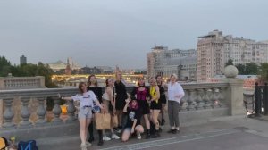 4K.Russia walk, street life, Moscow.