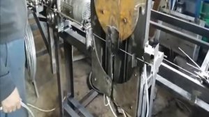 Автомат для изготовления металлической ручки ведра. www.asker.asia