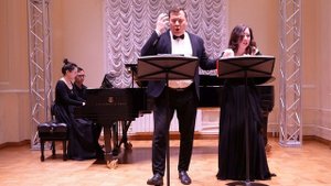 Александра Конева, Дмитрий Мурин и Анна Суслова исполняют фрагменты оперы "Сельская честь" Масканьи