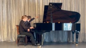 Выступление Григорьева Григория, ученика Детской музыкальной хоровой школы "Алые паруса"