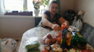 Купила много продуктов 😋 торт . Распаковка с вами 😊