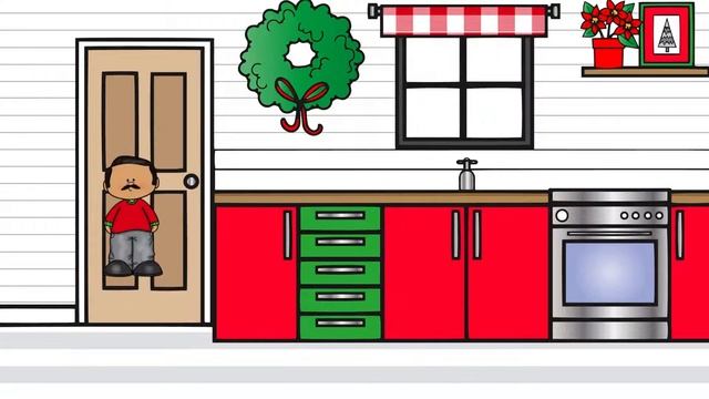 Christmas Jokes for Kids, Funny Play on Words, Holiday Puns, Literacy Game, Virtual School KIDS FUN смотреть онлайн