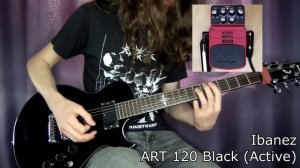 Behringer UM300 Ultra Metal guitar pedal test demo